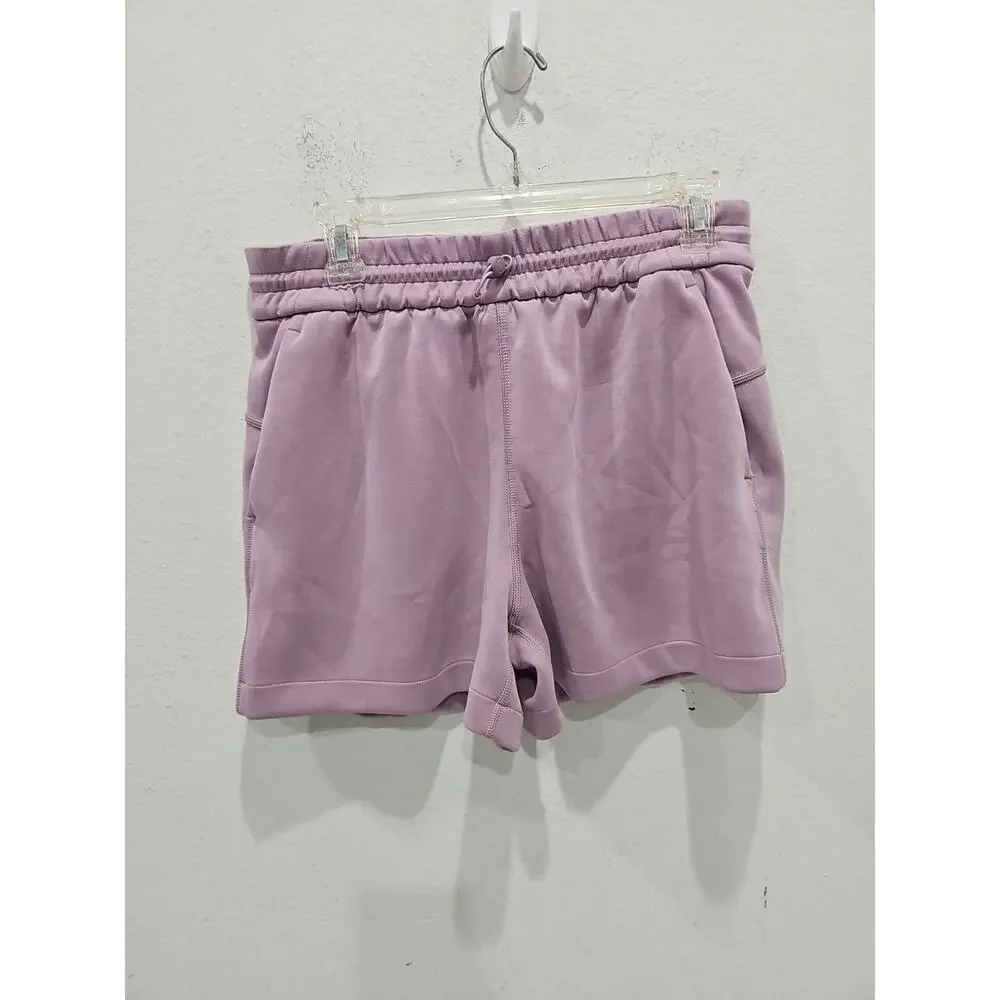 Lululemon Size 8 Nightfall Softstreme High Rise Shorts 4" Athleisure Performance - Picture 10 of 11